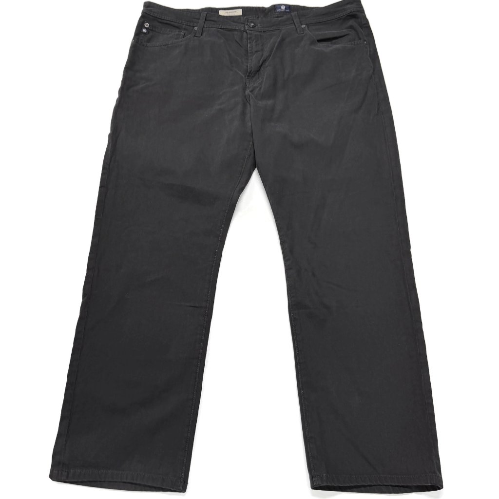 Ag Adriano Goldschmied Graduate Tailored Leg Jeans Mens 38 X 32 Black Denim